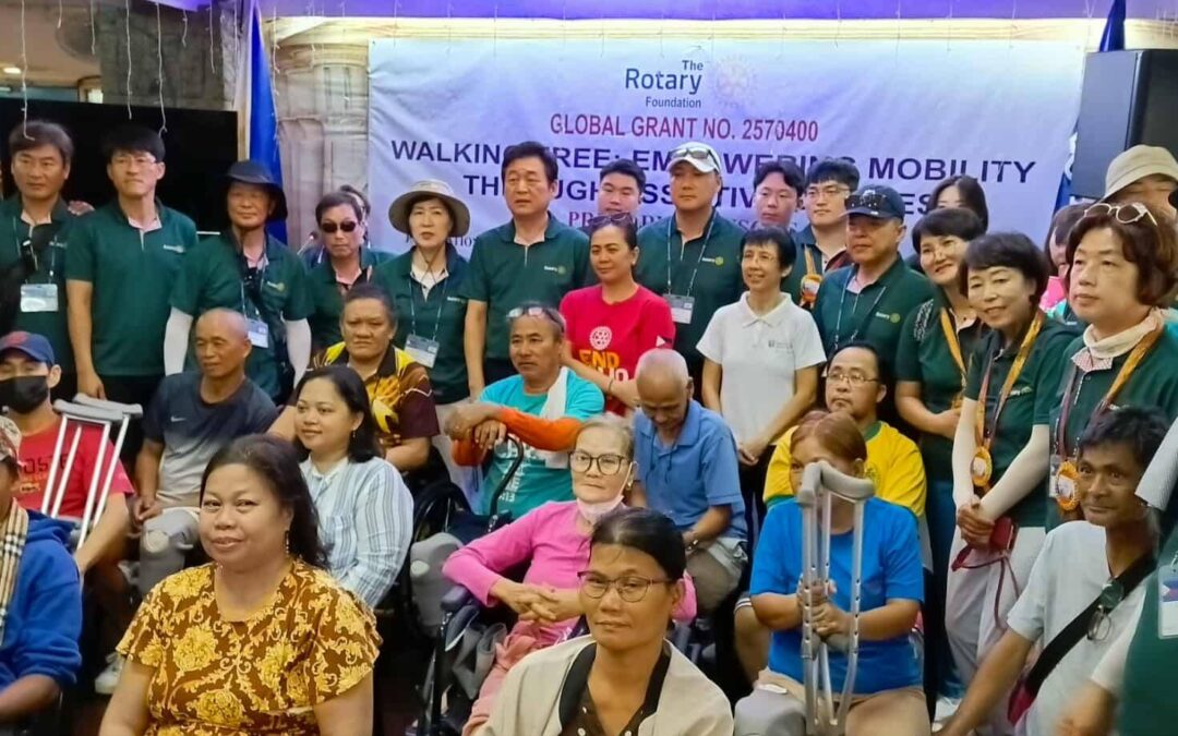 Stepping Into Freedom: Rotary and Physicians for Peace Team Up for Disability Pride Month